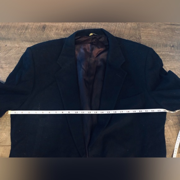 Branford & Taylor Mens wool sports jacket (XL) Black. - Picture 7 of 7